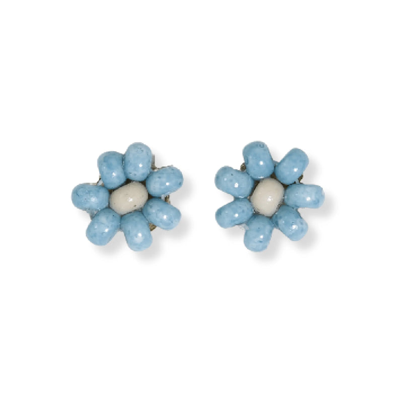 Ink + Alloy Daisy Two Color Beaded Earring - 3 colors