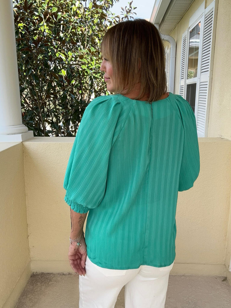 Brightfully Yours Top - Mint