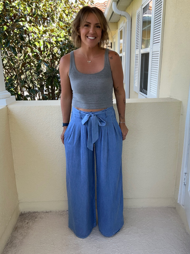 Just A Little Extra Wide Leg Pants