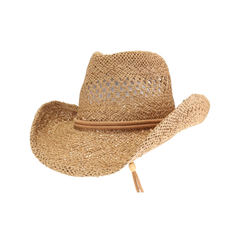 CC Beanie Amarillo Cowboy Hat - Dark Natural